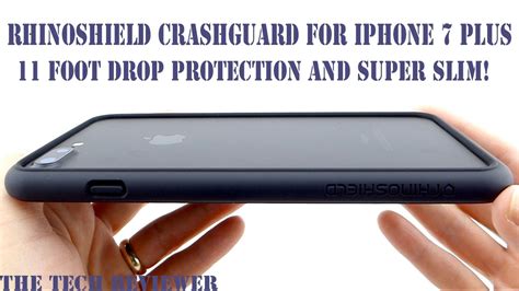 rhinoshield crash guard iphone 7 plus drop test|CrashGuard .